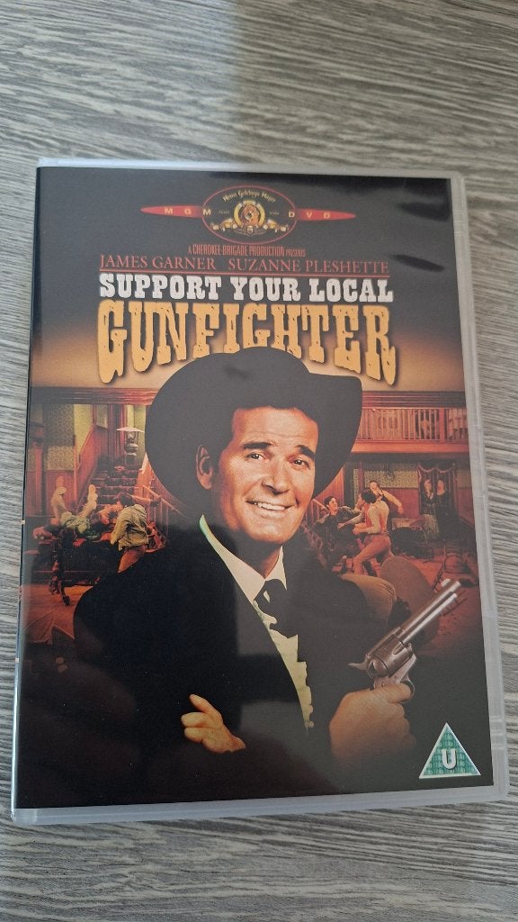 Support your Local Gunfighter western dvd met James Garner, Alle leeftijden, Spaans, Ophalen of Verzenden, Zo goed als nieuw