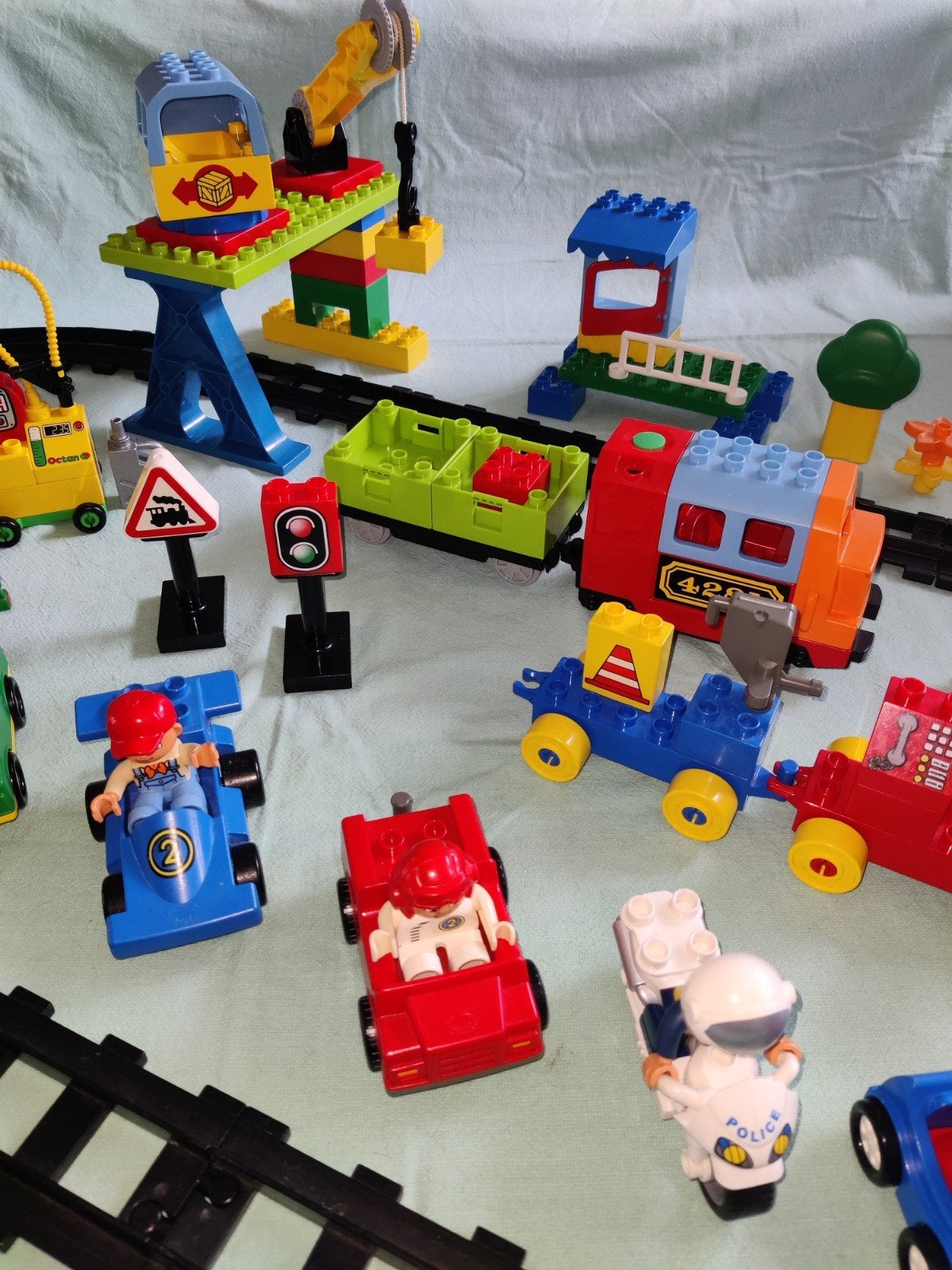💚💛❤️💙 Duplo electrische trein, Kinderen en Baby's, Ophalen of Verzenden, Duplo