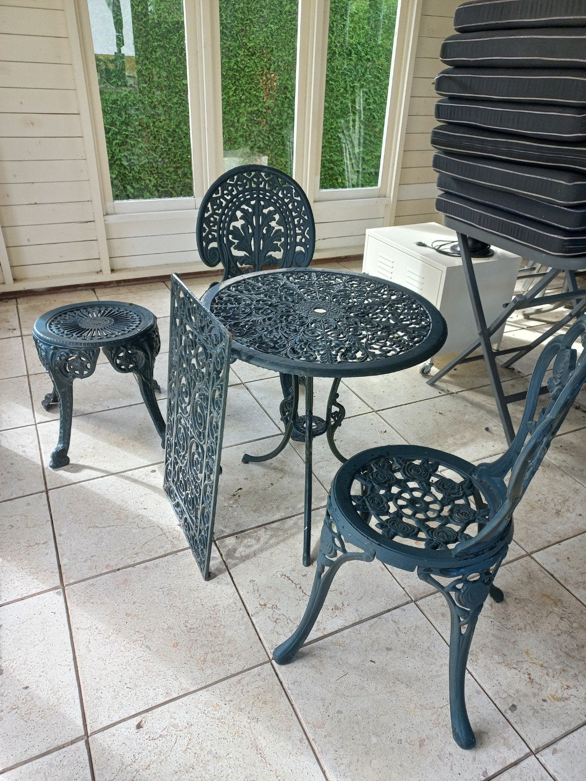 Tuinset, Overige materialen, Gebruikt, Stoel, Ophalen