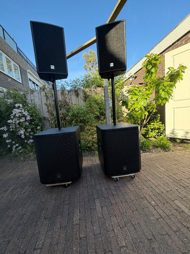 PA Speaker set, Ophalen, Gebruikt, Audio