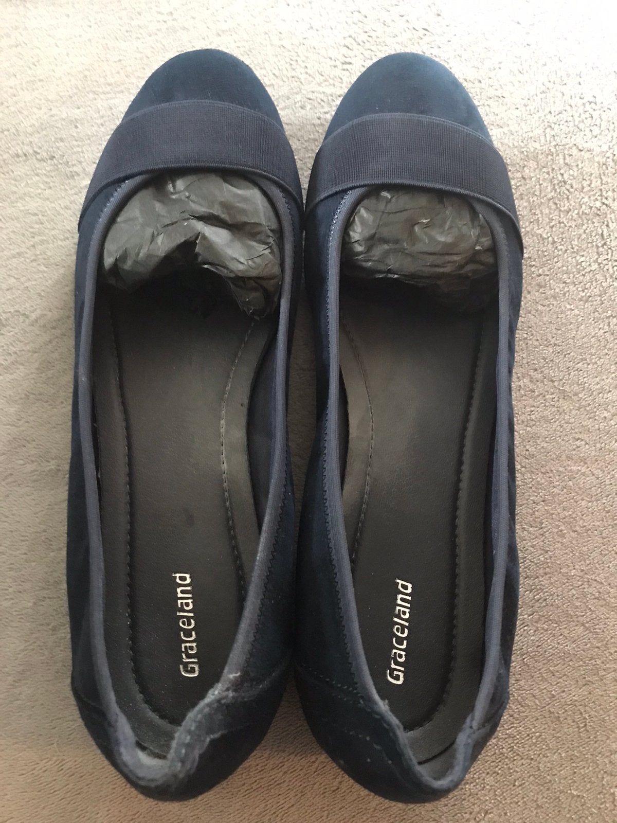 Nieuw graceland ballerina flatjes blauw mt 42, Kleding | Dames, Nieuw, Ballerina's, Graceland, Verzenden