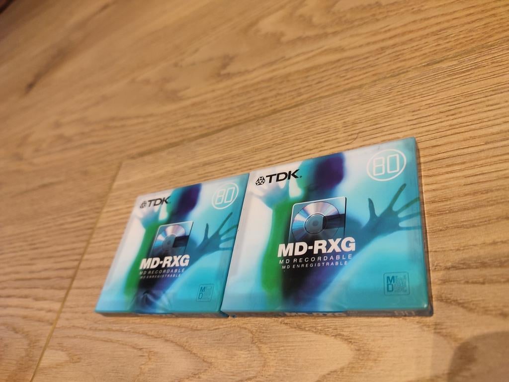 TDK MD-RXG 80 minidiscs minidisc nieuw gesealed, Ophalen of Verzenden