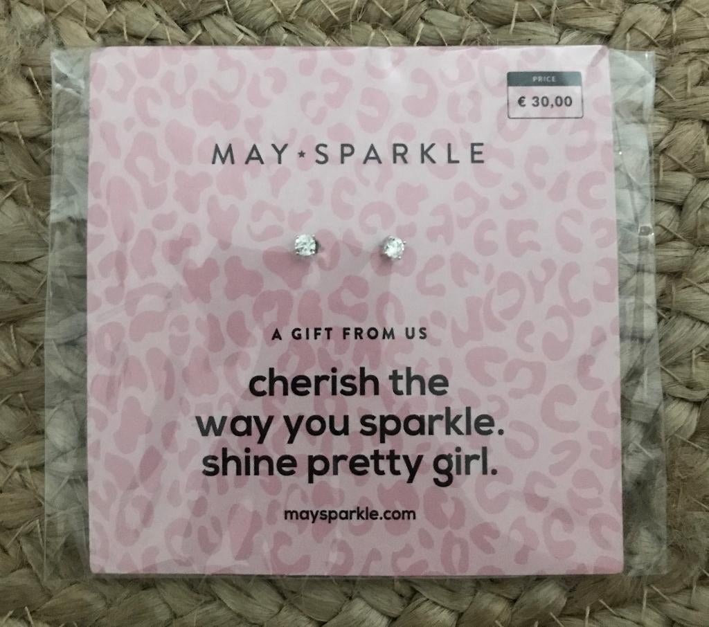 Oorknopjes zilver Brandfield. Nieuw, Nieuw, Ophalen of Verzenden, Knopjes of Stekers, Zilver