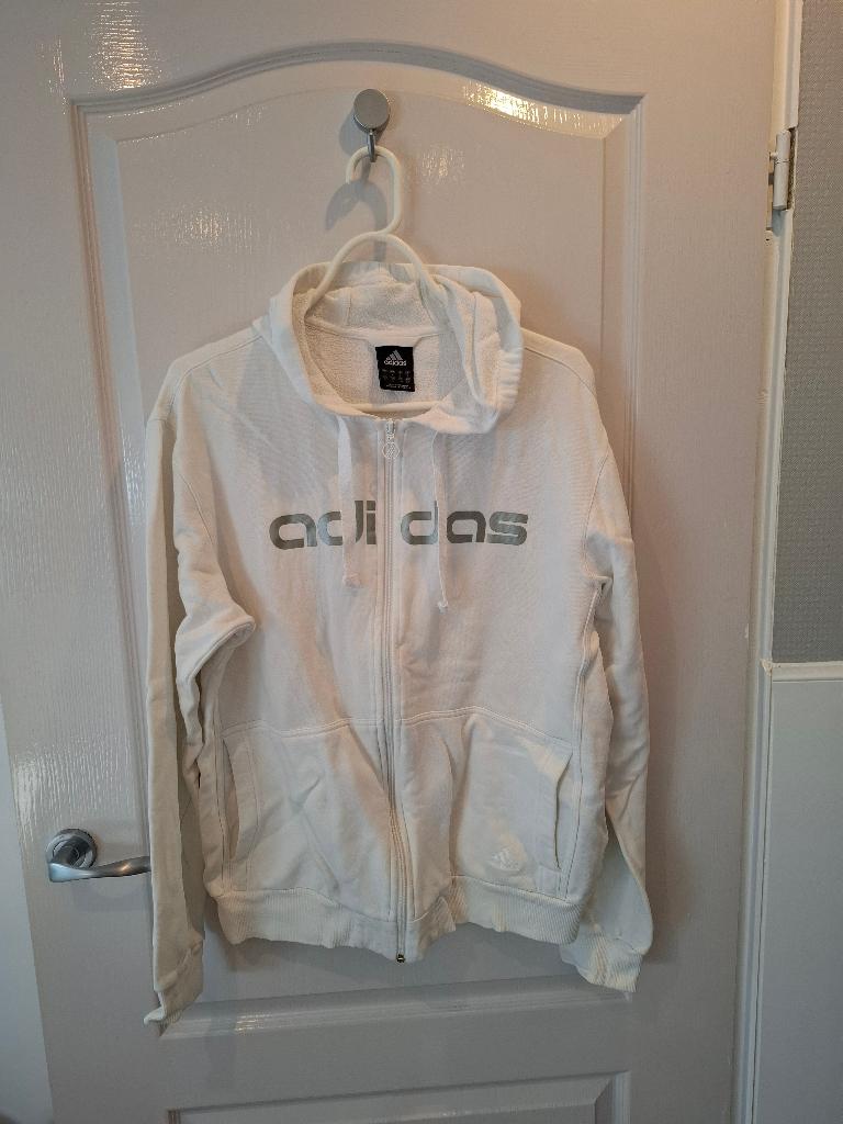 Adidas heren vest, Maat 52/54 (L), Wit, Ophalen of Verzenden, Zo goed als nieuw