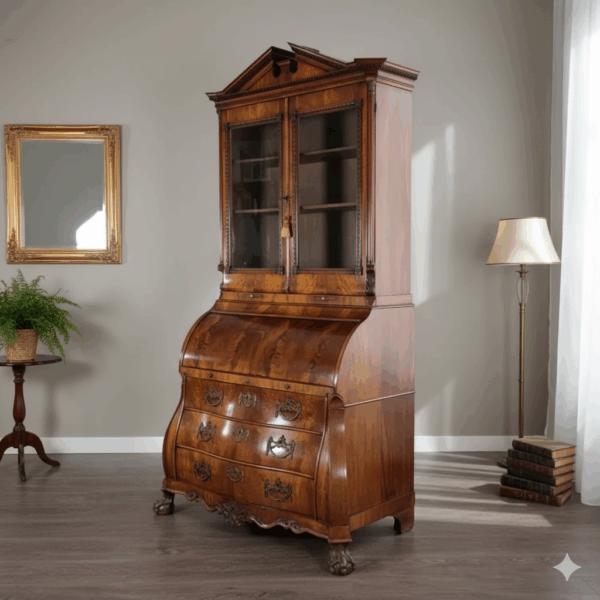 Secretaire Louis XVI Louis-seize 1780 Mahonie, Ophalen of Verzenden