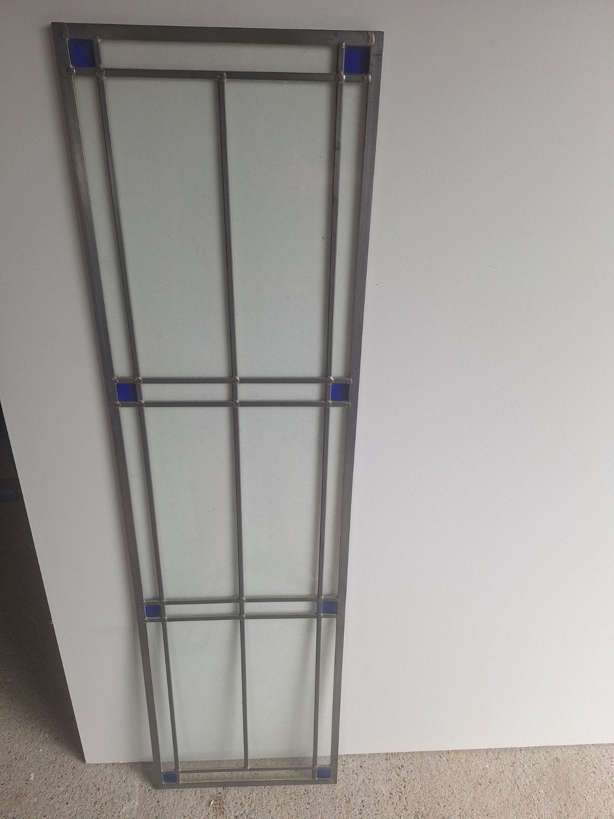 glas in lood voor deur 2x, Ophalen, Minder dan 80 cm, Glas in lood, Nieuw
