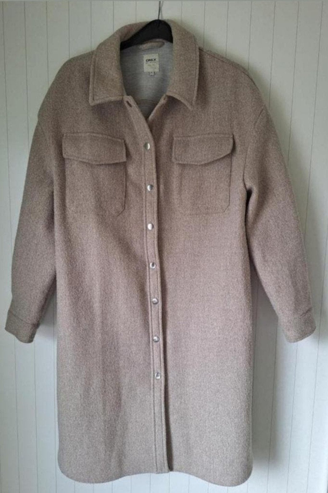 Zgan taupe kleur tussenjas, Ophalen of Verzenden, Zo goed als nieuw, Maat 38/40 (M), Bruin