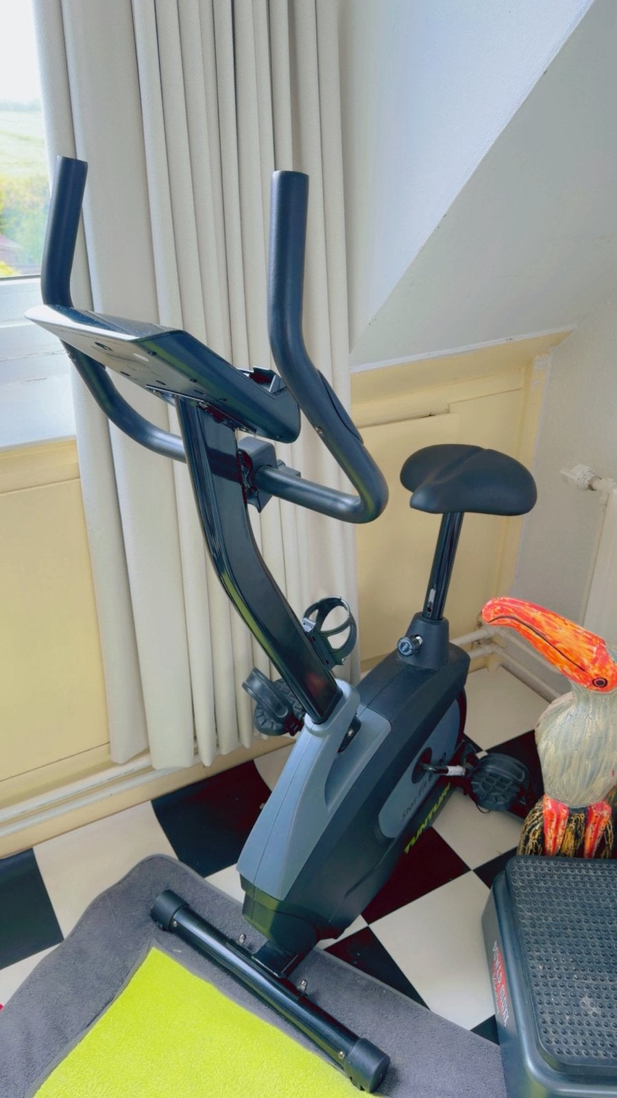 Hometrainer tunturi, Sport en Fitness, Fitnessapparatuur, Ophalen, Zo goed als nieuw, Hometrainer