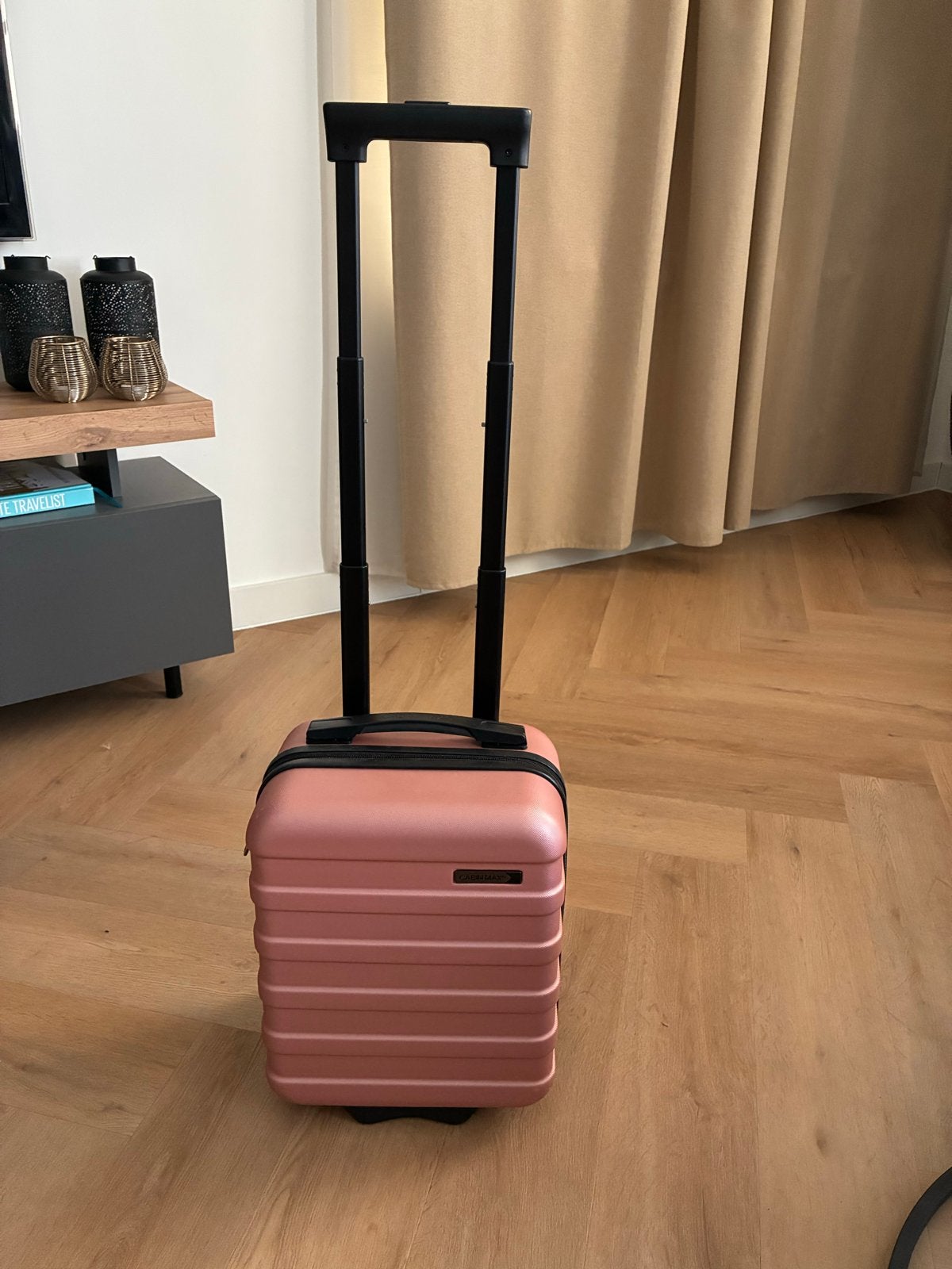 Cabin Max handbagage koffer roze 40x30x20 cm, 40 tot 60 cm, 20 tot 30 cm, Ophalen of Verzenden, Zo goed als nieuw