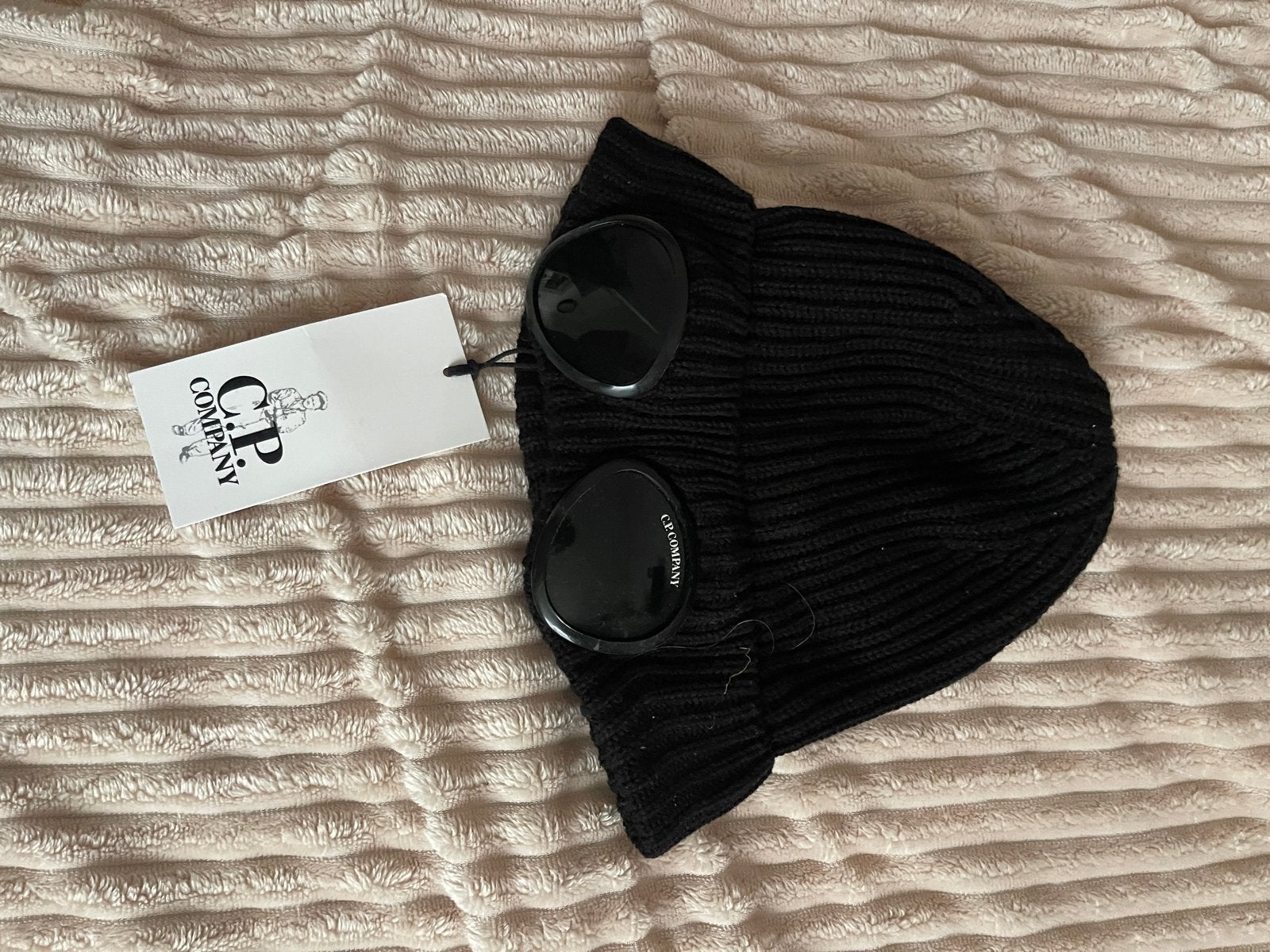 Nieuwe CP Company muts met goggles - Zwart, Verzenden, Nieuw, One size fits all, Hoed