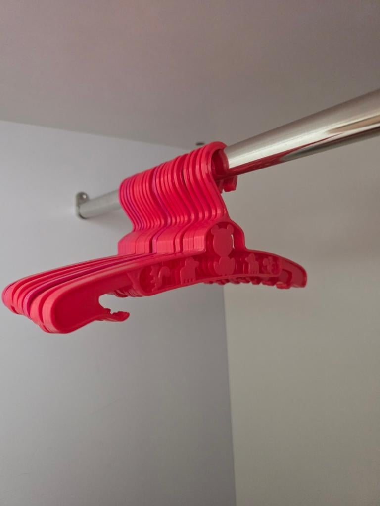 Set van 22 roze kinderhangers, Ophalen of Verzenden, Kinderen