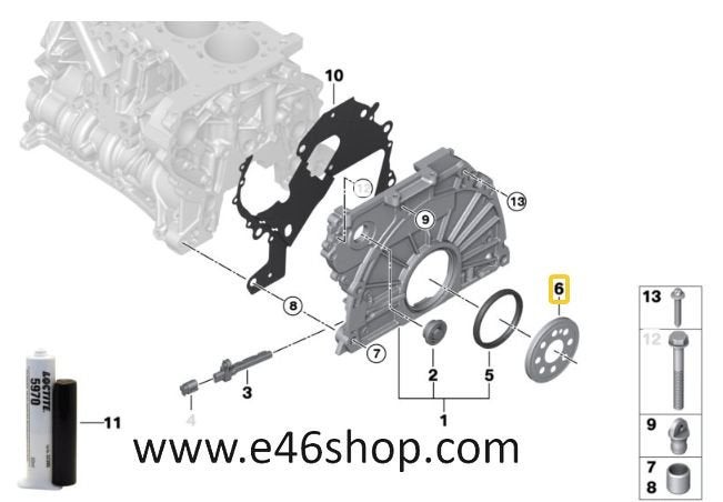 IMPULS KRANS BMW OE  11148605104, -, -, Nieuw, Ophalen of Verzenden