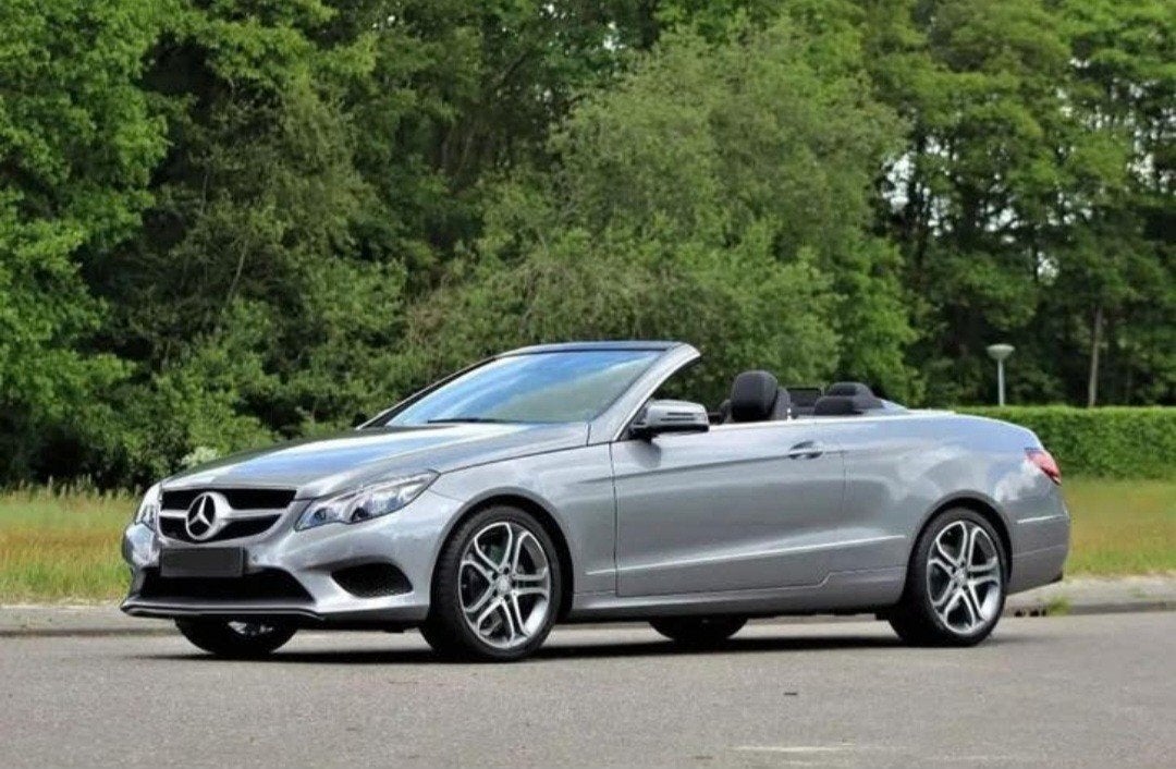 Mercedes-Benz E-Klasse E200 Cabrio A7 2014 Grijs, Auto's, Mercedes-Benz, Achterwielaandrijving, 1800 kg, Zwart, 4 cilinders