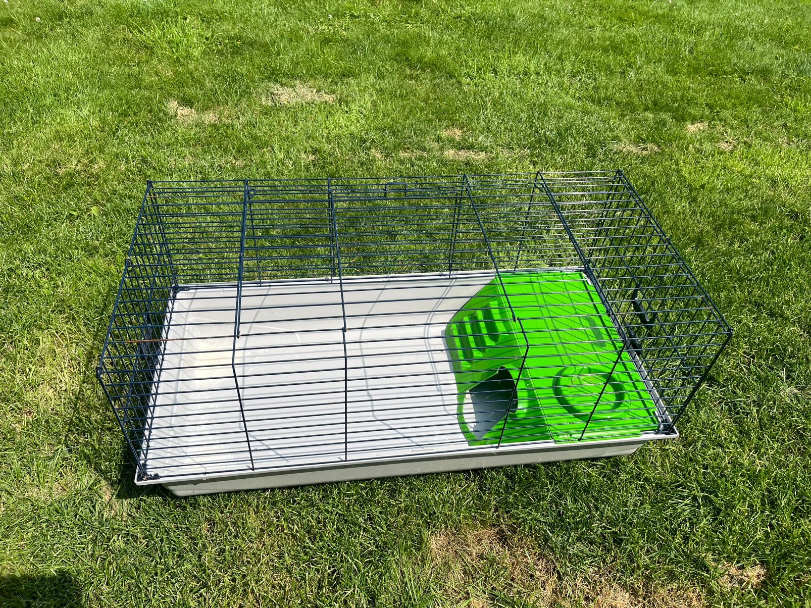 Konijnenhok 99 x 49 cm – nette staat, Dieren en Toebehoren, Gebruikt, Konijn, Hok, 75 tot 110 cm