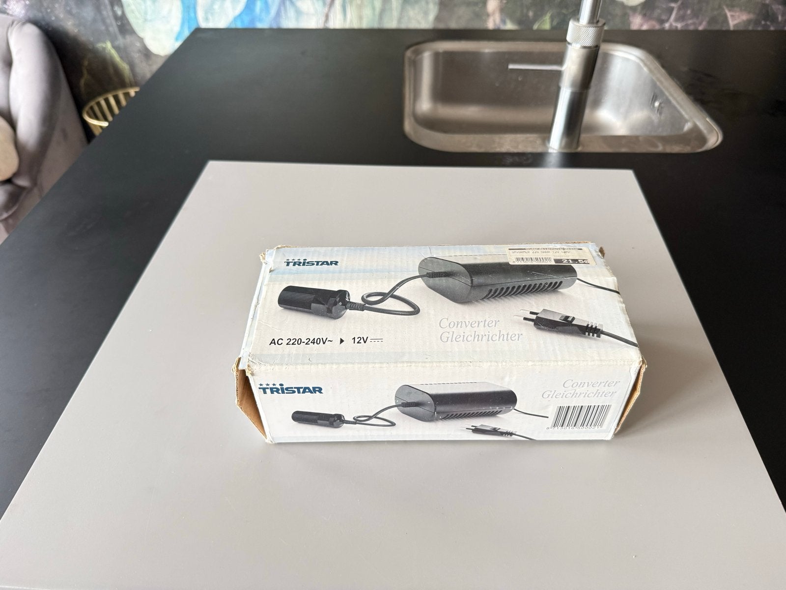 Tristar AC 220-240V naar 12V Converter/Gleichrichter, Ophalen of Verzenden, Zo goed als nieuw