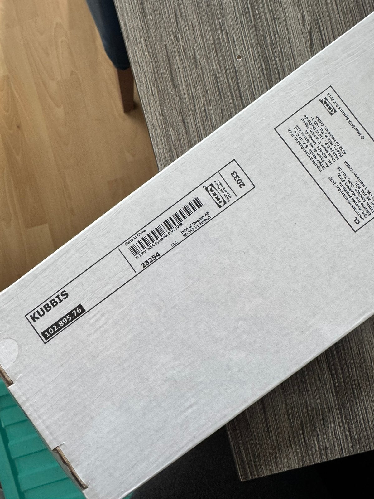 IKEA KUBBIS kapstok 7 haken – nieuw in verpakking, Doe-het-zelf en Verbouw, Ophalen, Wandtegels, Nieuw, Minder dan 5 m²