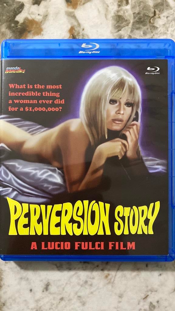 Perversion story blu ray, Ophalen of Verzenden, Zo goed als nieuw, Thrillers en Misdaad