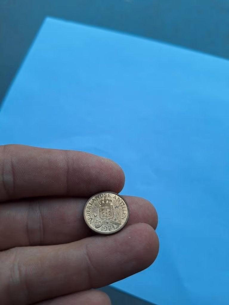 1500 x 1 cent uit 1971 - nederlandse antillen, Verzenden, Koningin Juliana