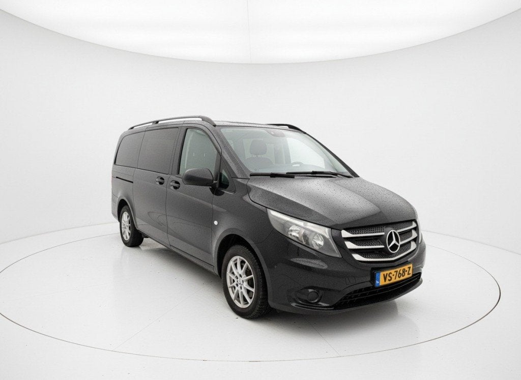 Mercedes-benz VITO 114 CDI LANG DC, Auto's, Bestelauto's, Automaat, 136 pk, 4 cilinders, Zwart