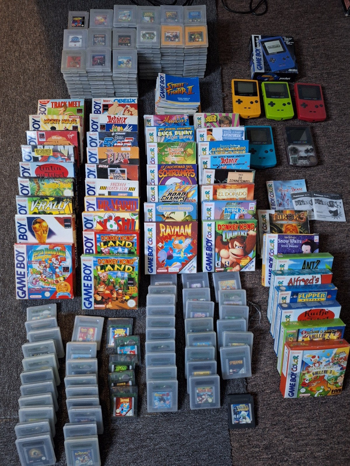 Nintendo Gameboy verzameling, Avontuur en Actie, 1 speler, Ophalen of Verzenden, Zo goed als nieuw