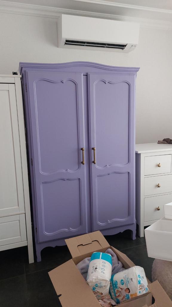 Brocante Kast, Kinderen en Baby's, Kinderkamer | Commodes en Kasten, Gebruikt, 50 tot 70 cm, 105 cm of meer, Ophalen of Verzenden