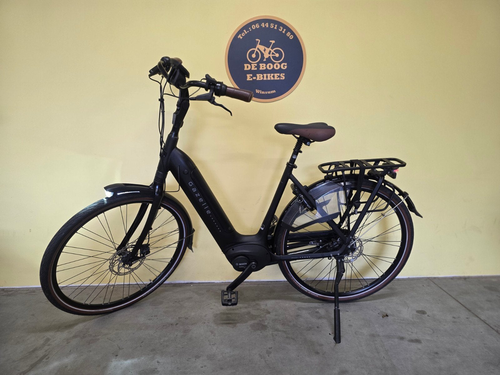 gazelle Grenoble C8 elektrische damesfiets, Ophalen, Zo goed als nieuw, Nvt, 51 tot 55 cm