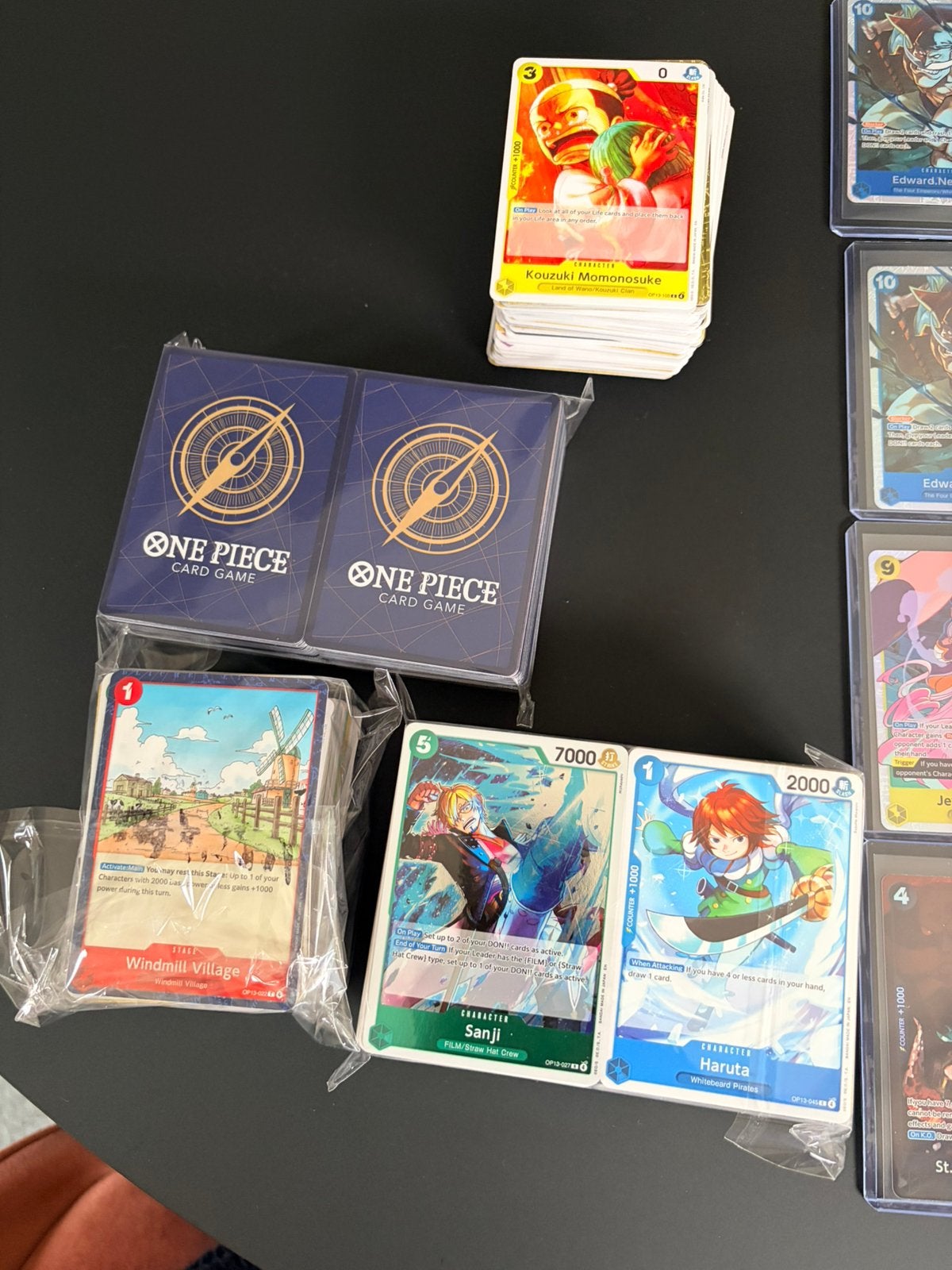 One Piece OP13 collectie | SR, SEC, DON & bulk, Ophalen of Verzenden, Zo goed als nieuw, Meerdere kaarten