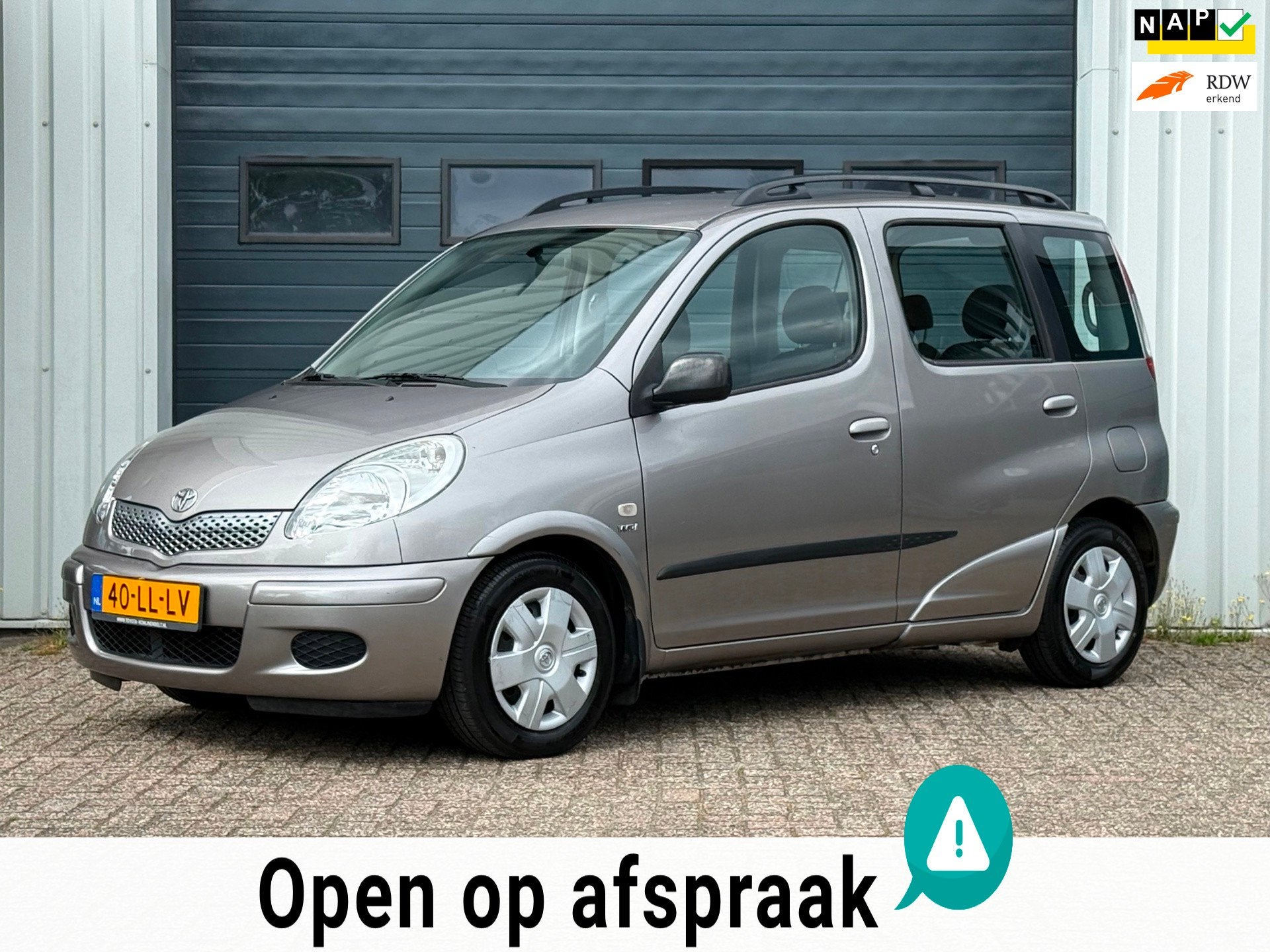 Toyota Yaris Verso 1.3 VVT-i Terra AIRCO / NAP / NIEUWE APK, Voorwielaandrijving, 4 cilinders, 400 kg, Yaris Verso