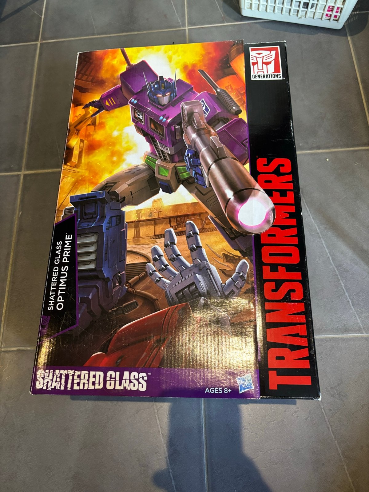 Transformers Optimus Prime, Ophalen of Verzenden, Zo goed als nieuw