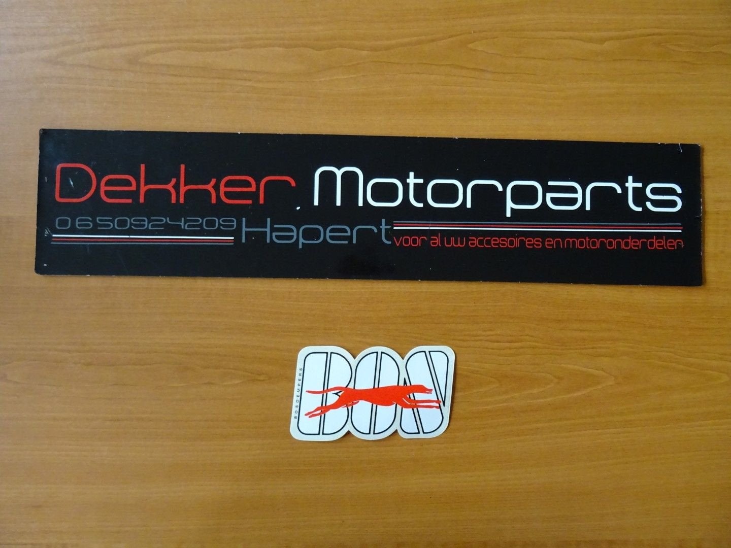 Bos Exhausts Uitlaat / Demper Sticker # Bos #, Ophalen of Verzenden, -, -, -