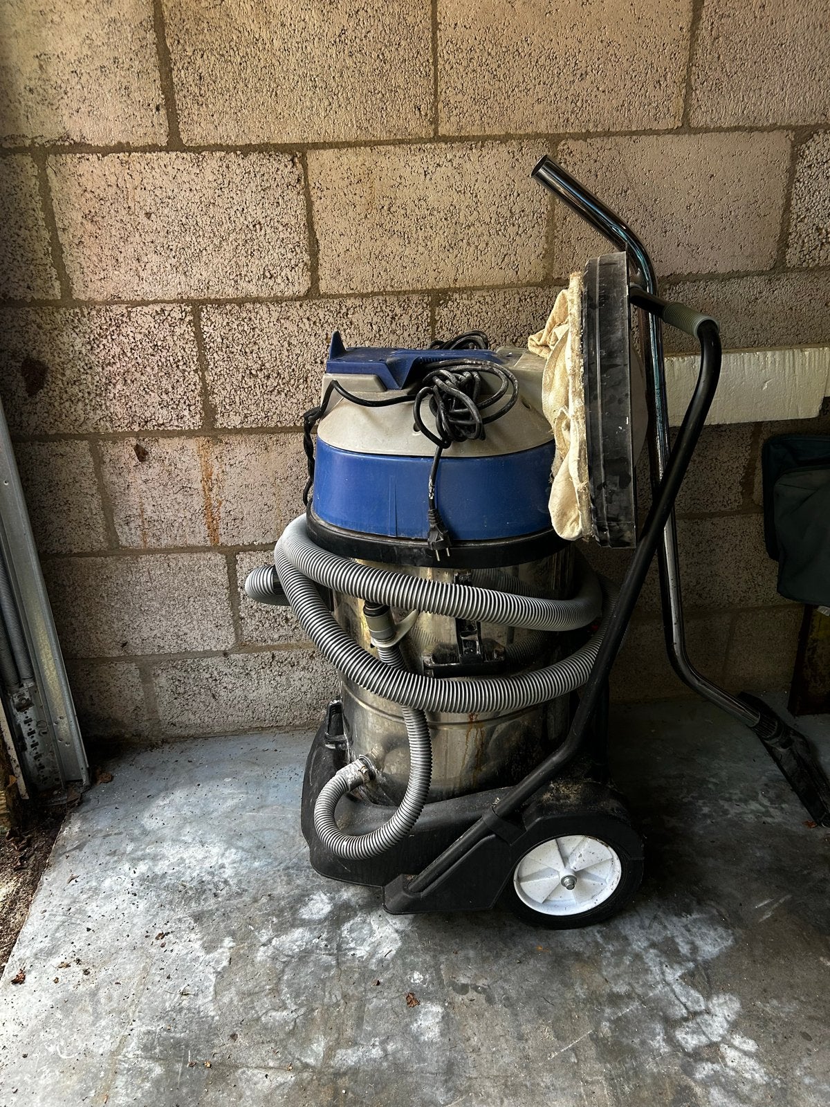 Spero Industriële Stofzuiger 60L - 2 Motoren, Nette Staat, Ophalen, Overige merken, Gebruikt, Industriële stofzuiger
