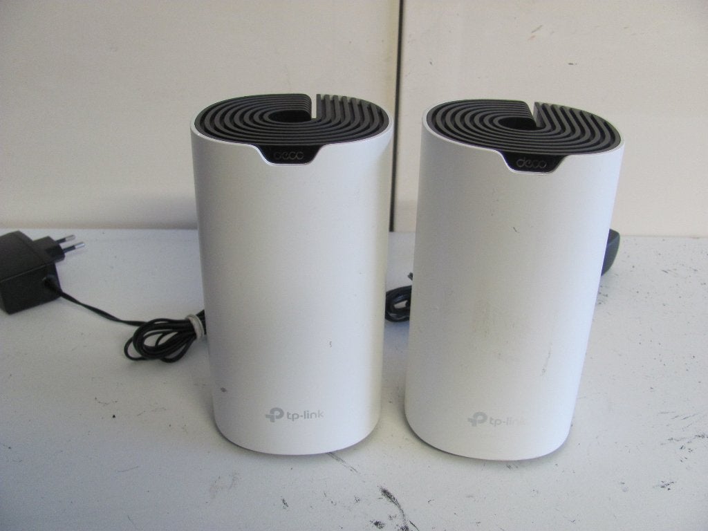 2 stuks,tp-link AC1200 Whole Home Mesh Wi-Fi system model, Ophalen of Verzenden, Zo goed als nieuw, TP-Link Deco