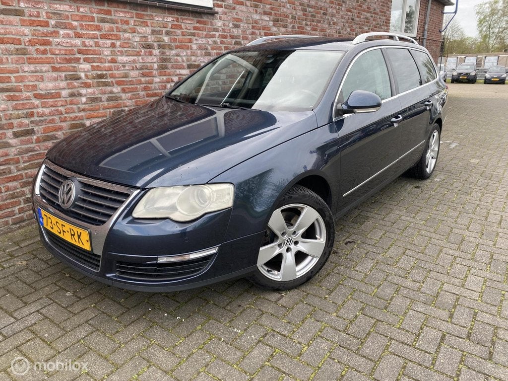 Volkswagen Passat Variant 2.0 TDI Sportline, Auto's, Voorwielaandrijving, Zwart, 4 cilinders, Automatische klimaatregeling