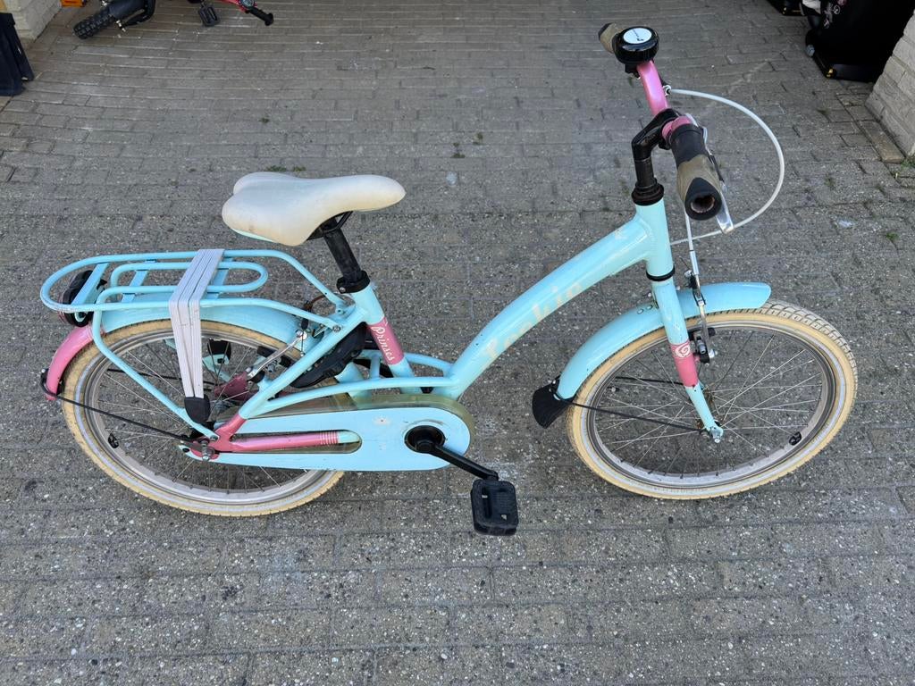 20” Loekie Princess meisies fiets, Fietsen en Brommers, Fietsen | Meisjes, Ophalen, Gebruikt, 20 inch