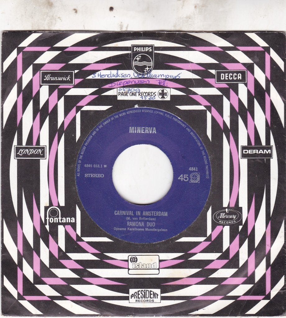Ramona Duo ( 1979 ), Ophalen of Verzenden, Zo goed als nieuw, 7 inch, Levenslied of Smartlap