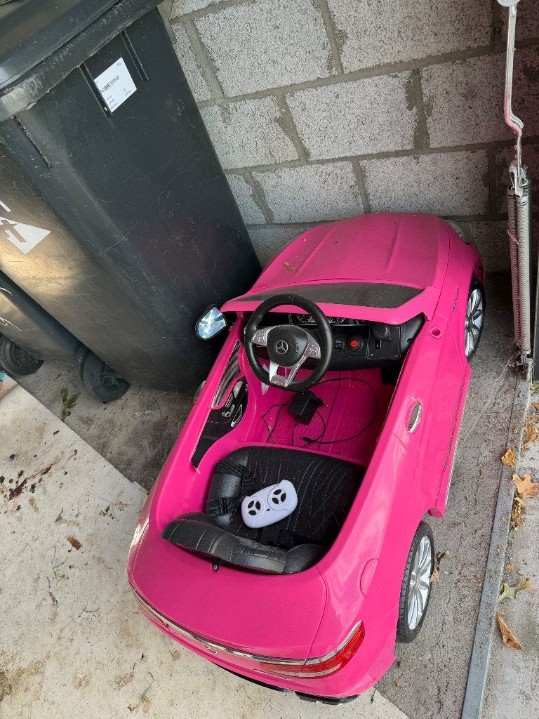 mercedes auto kinderen, Ophalen, Gebruikt