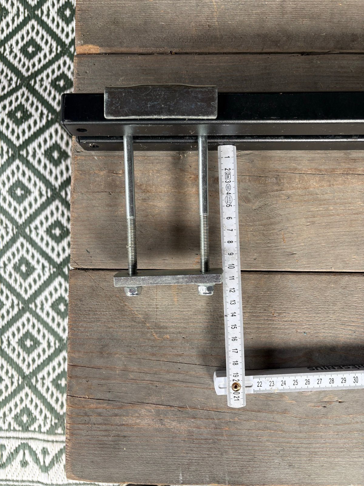 PRO-User  Caravan Adapter Trekhaak Fietsendrager Bevestiging, Ophalen