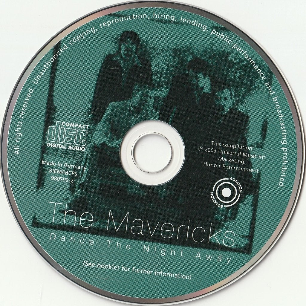 The mavericks dance the night away cd nieuw zonder hoes, Ophalen of Verzenden, Zo goed als nieuw, Country