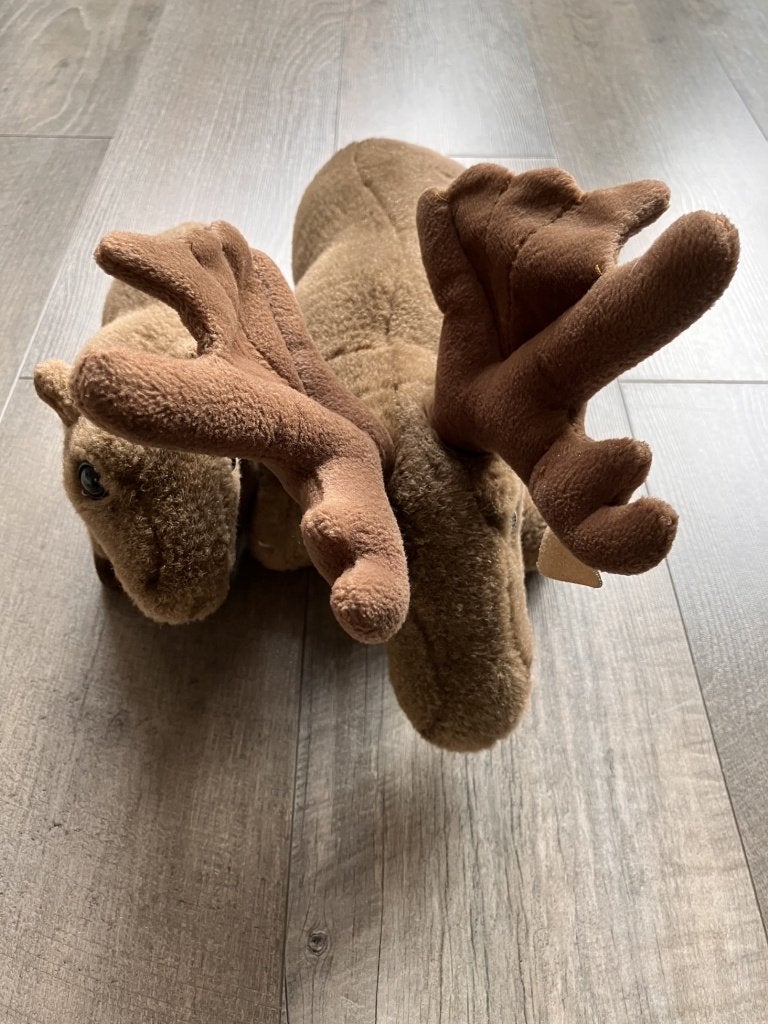 WWF Eland knuffel (32 x 38 cm), Kinderen en Baby's, Speelgoed | Knuffels en Pluche, Overige merken, Overige typen, Ophalen of Verzenden