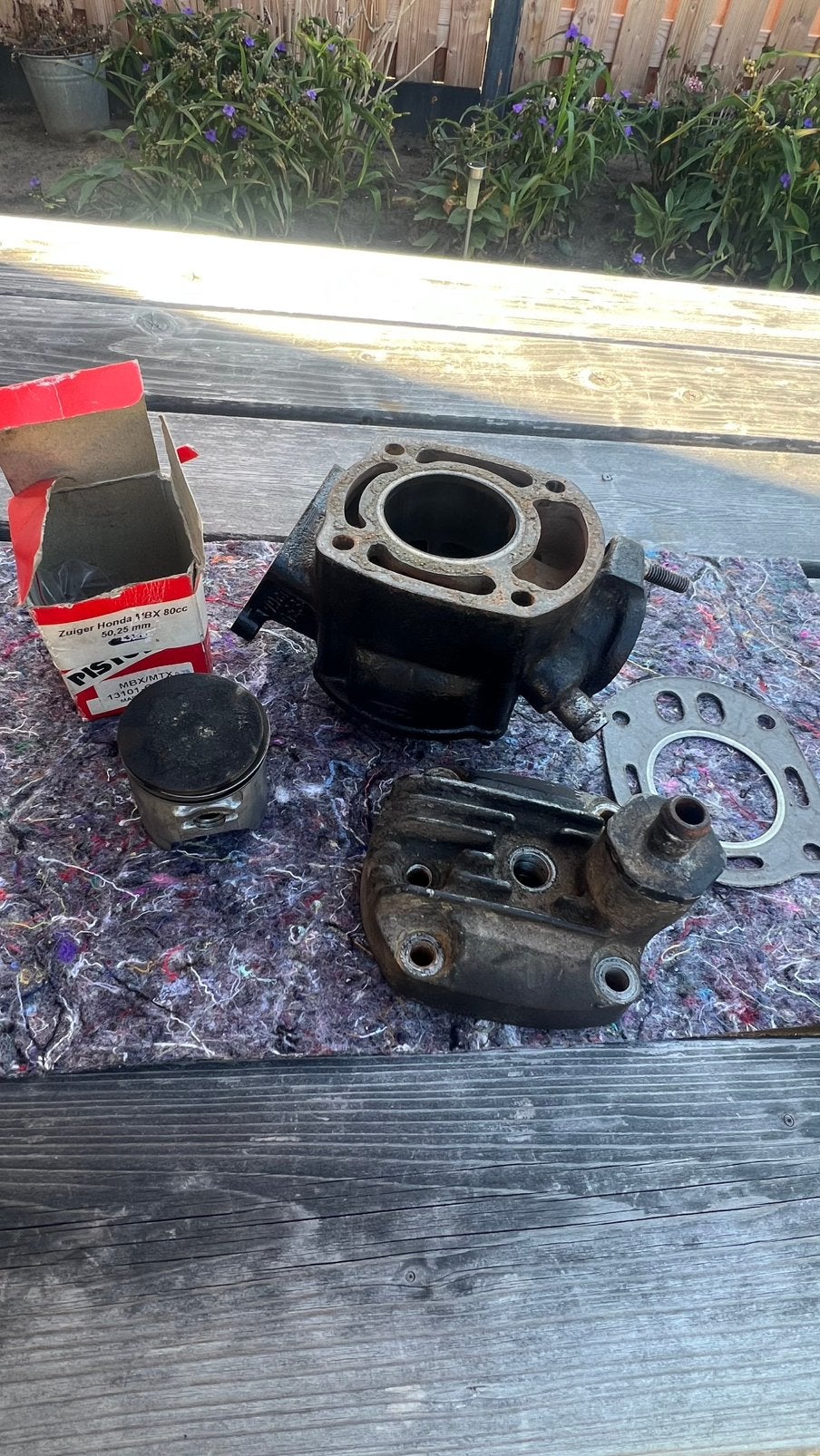 Honda MTX / MBX GE3G 80cc watergekoelde cilinder, Ophalen of Verzenden, Gebruikt