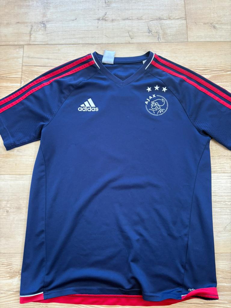 Ajax shirt, Blauw, Ophalen of Verzenden, Zo goed als nieuw, Voetbal