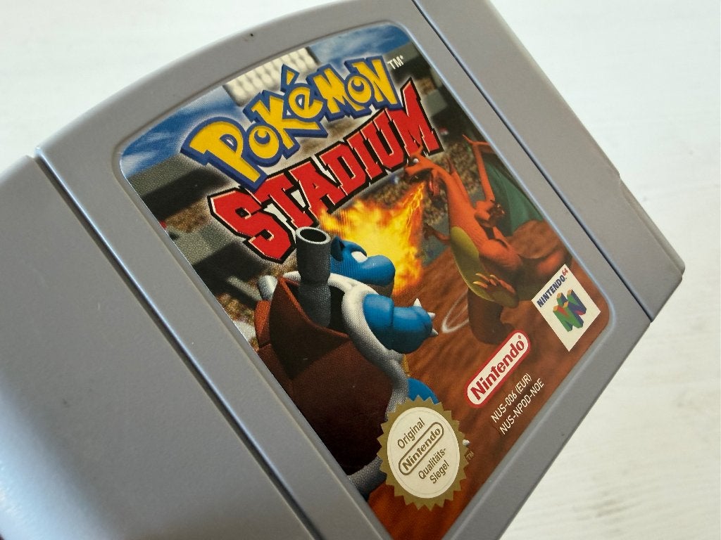 N64: PokéMon Stadium (Duits-talig), Avontuur en Actie, 1 speler, Ophalen of Verzenden, Zo goed als nieuw