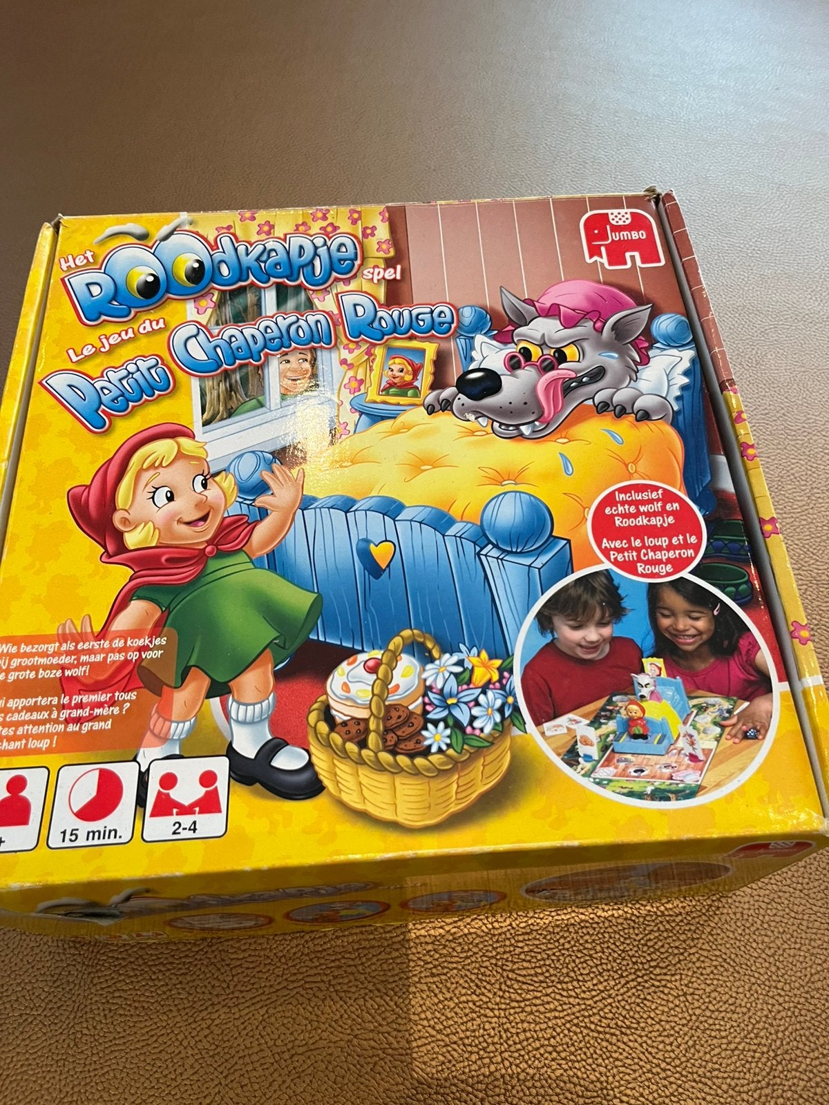 Jumbo bordspel ROODKAPJE, Ophalen of Verzenden, Gebruikt