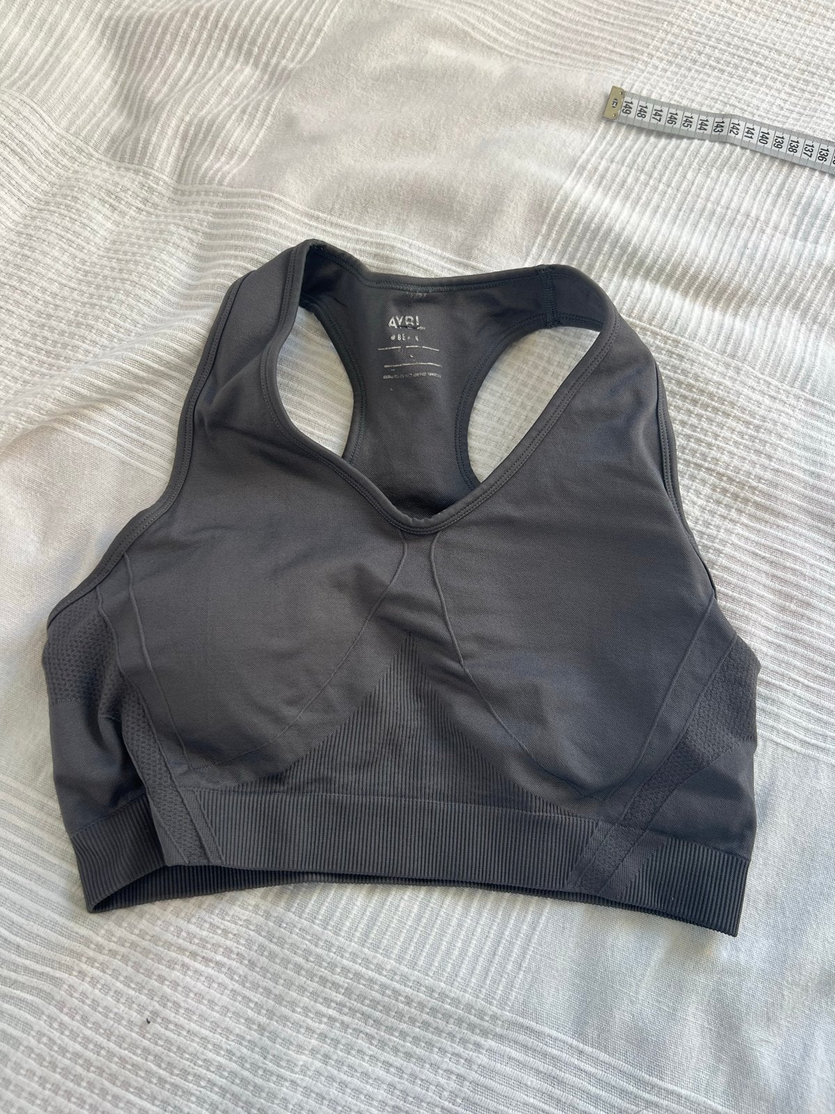 AYBL Sportbeha - Maat M - Grijs, Kleding | Dames, Maat 38/40 (M), Ophalen of Verzenden, Fitness of Aerobics, Grijs