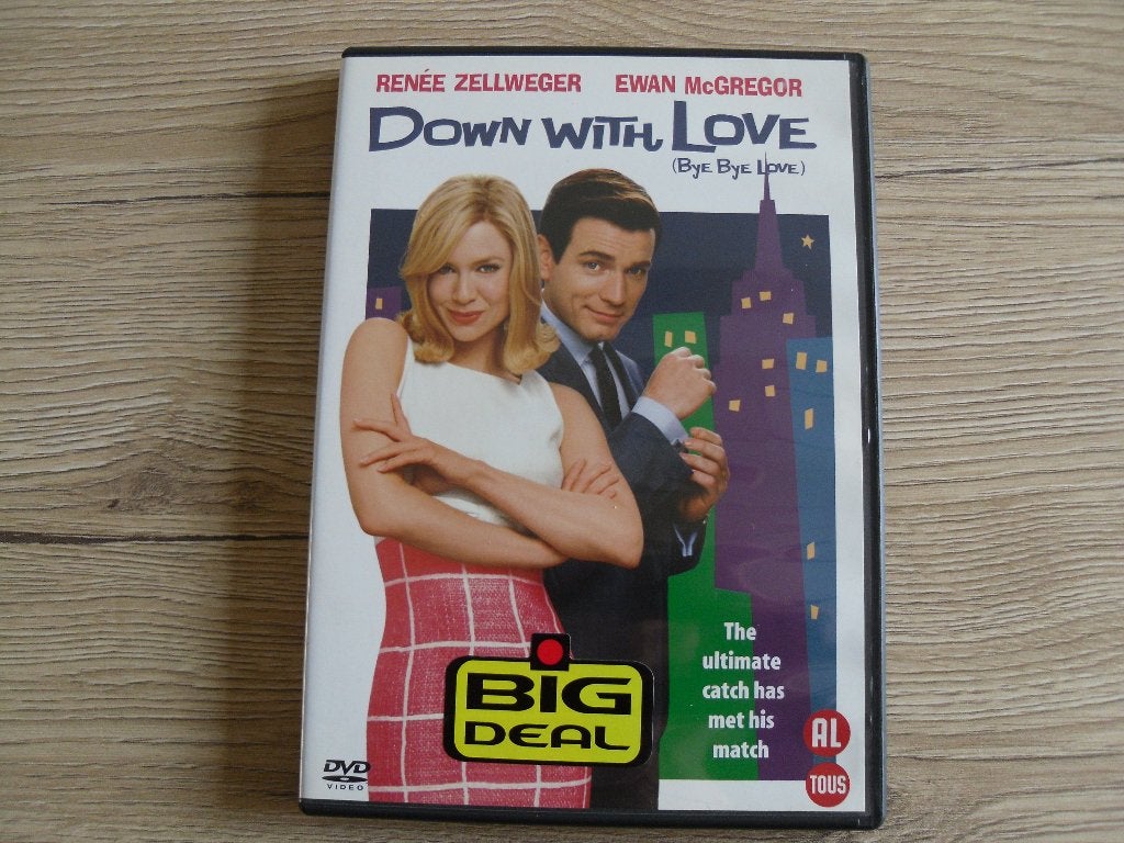 DVD Down with love, Alle leeftijden, Nederlands, Romantische komedie, Ophalen of Verzenden