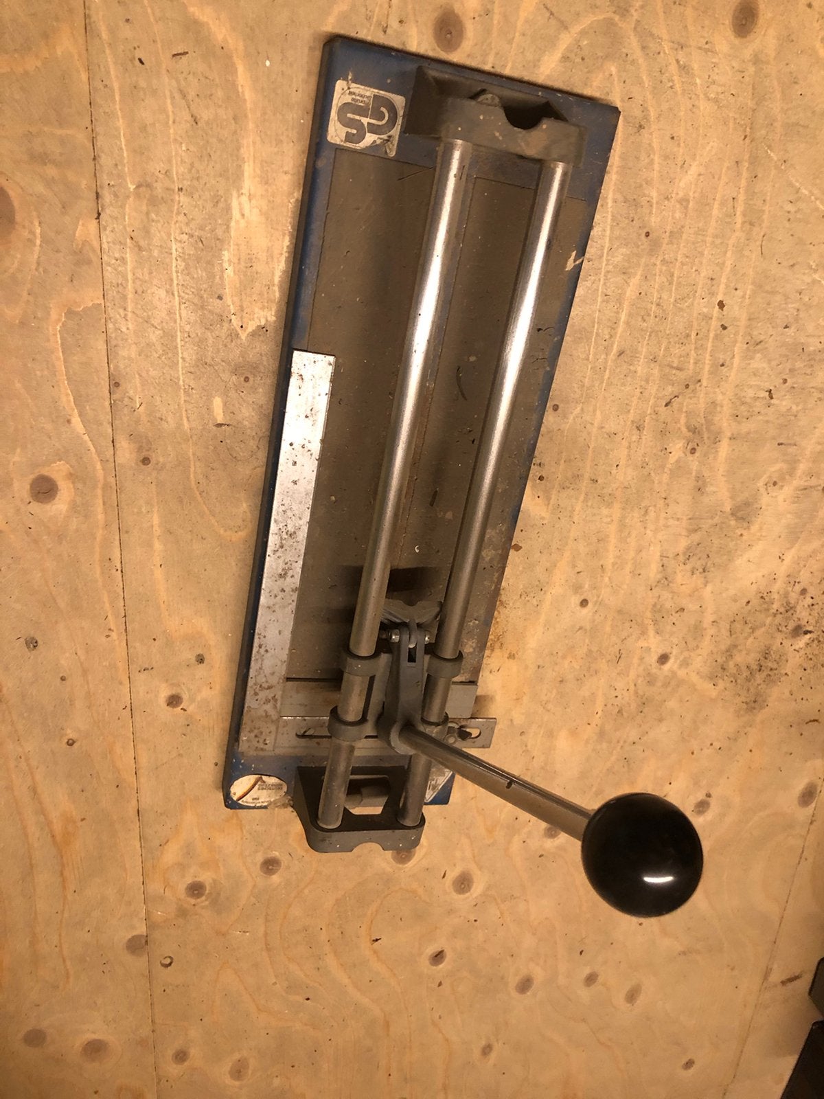 Tegelsnijder, Doe-het-zelf en Verbouw, Gereedschap | Handgereedschap, Ophalen, Gebruikt