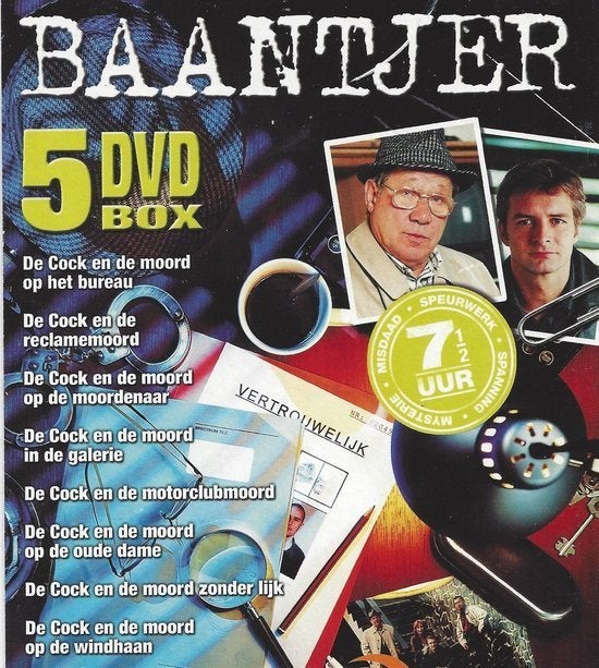 Baantjer dossier 1 t/m 10, Alle leeftijden, Ophalen of Verzenden, Zo goed als nieuw, Komedie