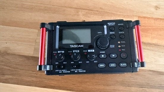 TASCAM DR-680 professionele 6-kanaals field recorder, Ophalen of Verzenden, Zo goed als nieuw, Audio