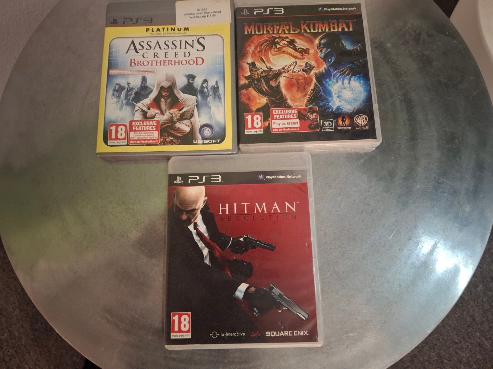 PS3 Games: Actie, Avontuur & Sport Collectie (9 stuks), Online, Gebruikt, Vanaf 18 jaar, Shooter