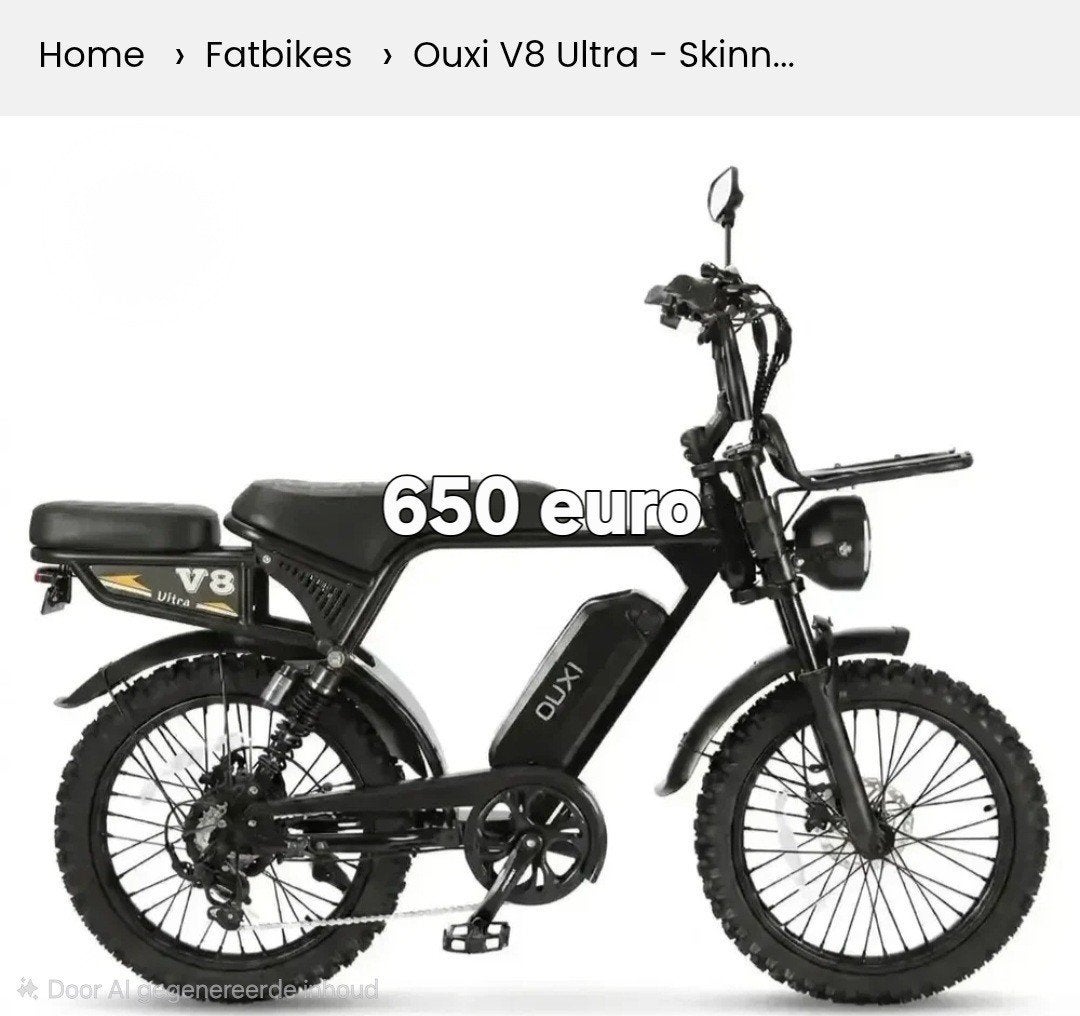 ouxi v8 Skinnybike nieuw in de doos, Fietsen en Brommers, Ophalen, Nieuw, Overige merken